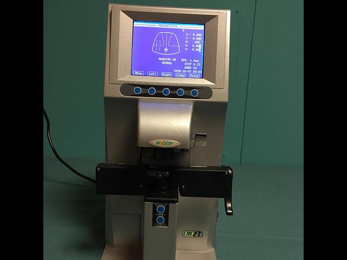 Used Modop LM-8 Digital Lensmeter mit Drucker
