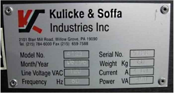 Used K&S 4123 Manual Wedge Wire Bonder (refurbished)