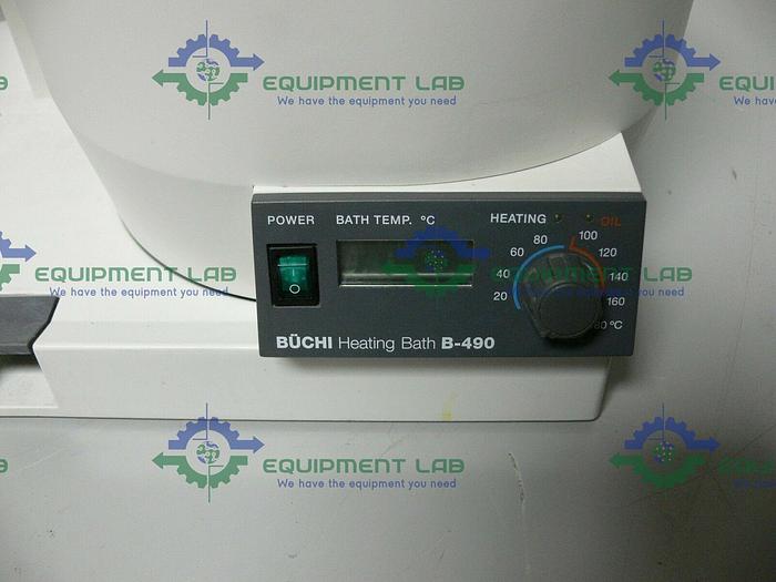Used Buchi R-205 Rotavapor with Buchi B-490 Oil / WaterBath & V-800 Vacuum Controller