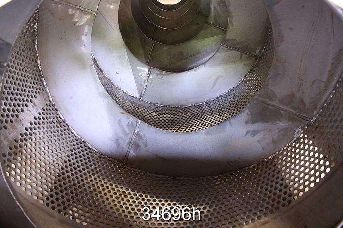 Used Black Clawson Selectpurge 4500 Detrashing Trommel Screen #34696