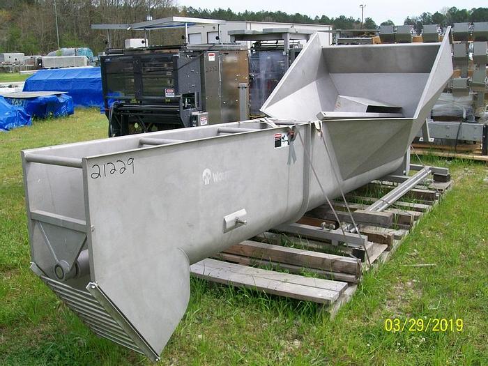 Used Wolfking Screw Conveyor; Md#4000