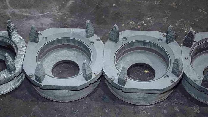 Wagstaff MaxiCast Aluminum Log Casting Molds: MC-422.2