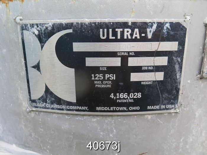 Used Black Clawson UV100 Pressure Screen #40673