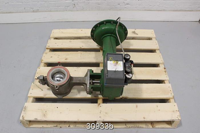 Used Fisher V100 4" VeeBall Control Valve #30933