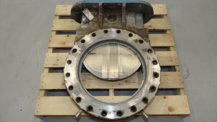 Used Dezurik 20" Hand Operated Knife Gate Valve #44332