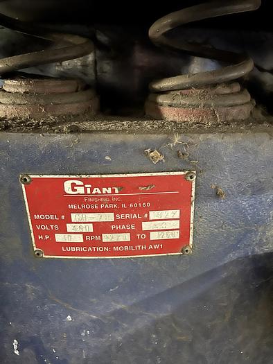 Used Giant Finishing GB-20