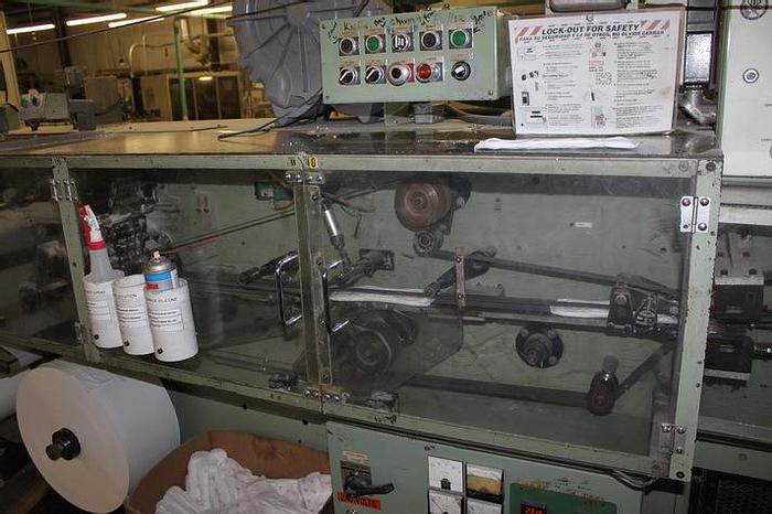 Used RAYNWORTH SANITARY PAD LINE 12" OVERNITE 130 FPM