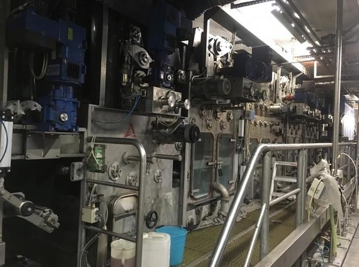 Used OPEN-WIDTH WASHING MACHINES