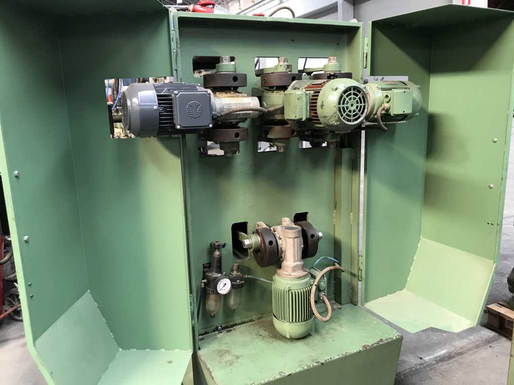 Usato Foratrice oscillante orizzontale e verticale, doppia, per elementi di sedia