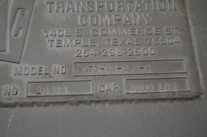 Used 95 CU. FT. / 3,000 LBS. MTC TWIN SHAFT RIBBON BLENDER - S/S