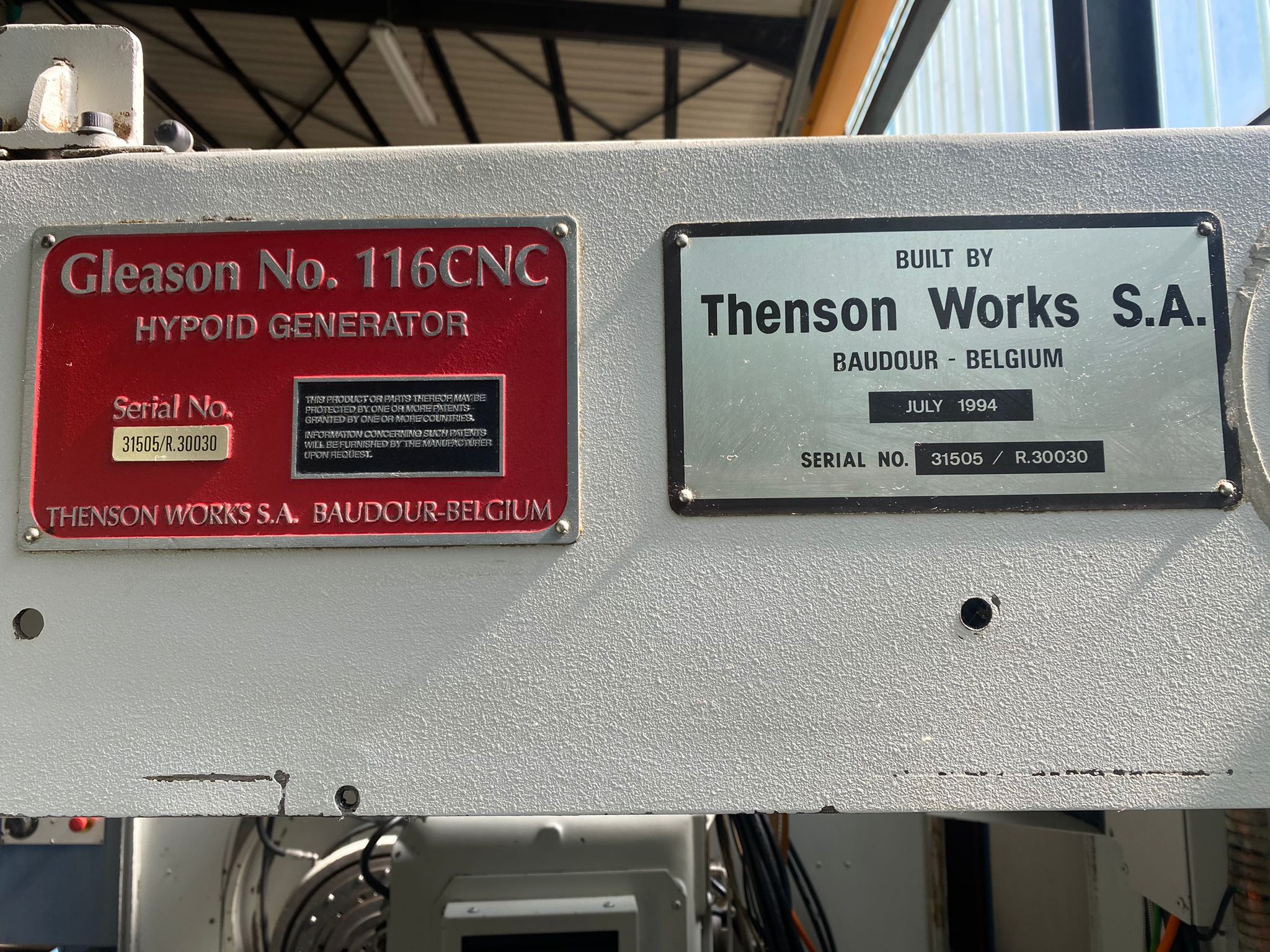 Usato 1994 GLEASON 116 CNC