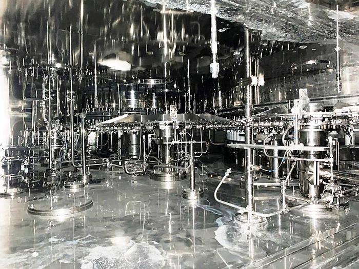 Unused Filler, Bottle, Rotary, 120-Valve, Mitsubishi, Aseptic #C743900