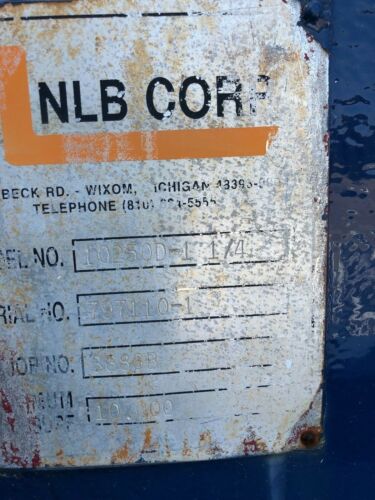 Used NLB Corp Diesel Water Jetting System