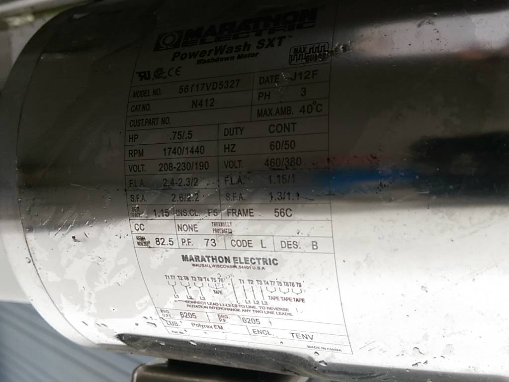 Used 22′ long Incline Conveyor