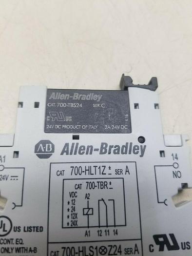 Used Allen-Bradley 700-HLT1Z Ser A, 700-TBS24 SER C