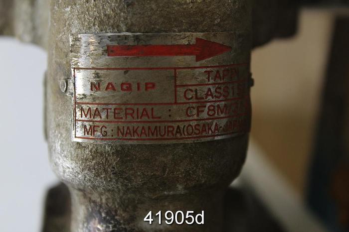 Used Naqip 8" Air Operated Knife Gate Valve #41905
