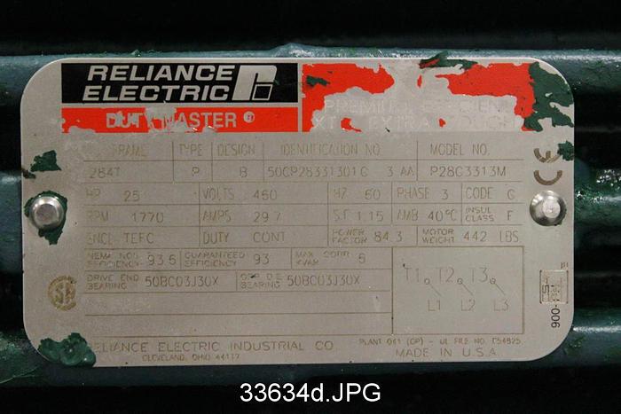 Used Lightnin Agitator Drive, 21.5/1 Ratio #33634