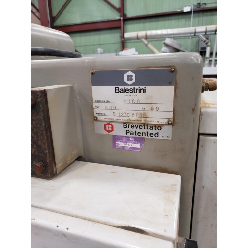 Used 1991 Balestrini Pico Round End Tenoner