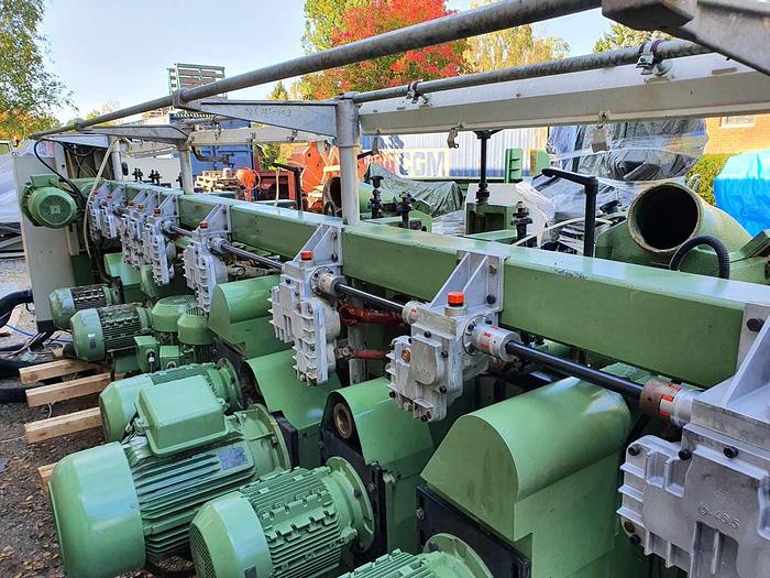 Used 1994 WEINIG WEINIG Unimat 23 Moulder / lamella machine, 8 spindles