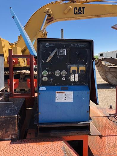 Used HB18252 compressor welder trailer