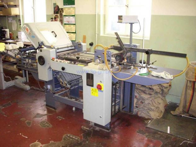 Used Heidelberg Stahl 524KBFLSAK 563 combination folding 1987