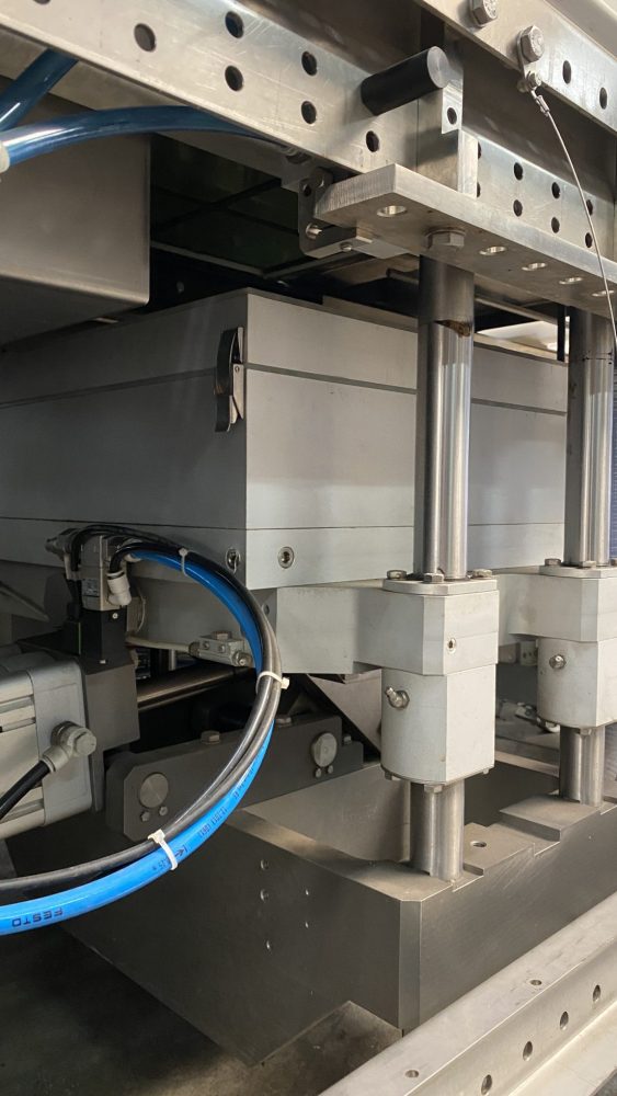 Ulma high speed thermoformer, TF700 with MAP option.