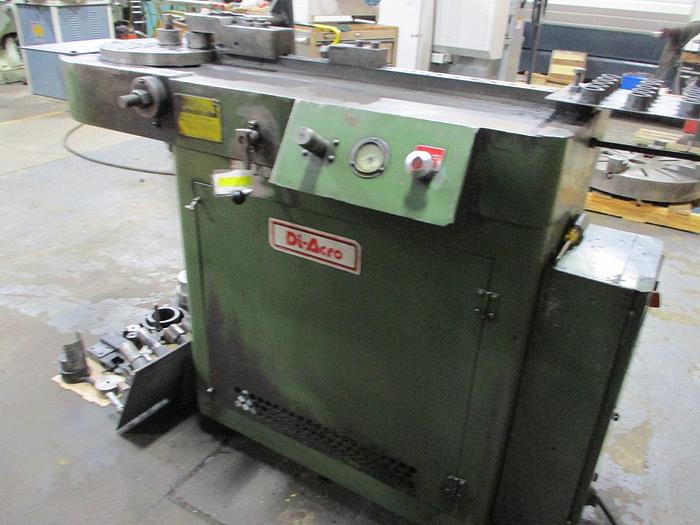 Used 1.5", DIACRO, NO.8, HYDRAULIC TUBE BENDER