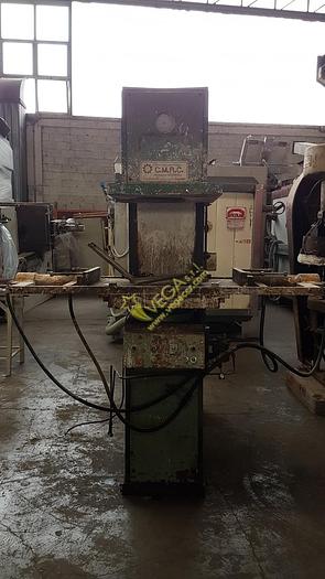 Used Hydraulic press RAM brand CMRC for plaster openable molds