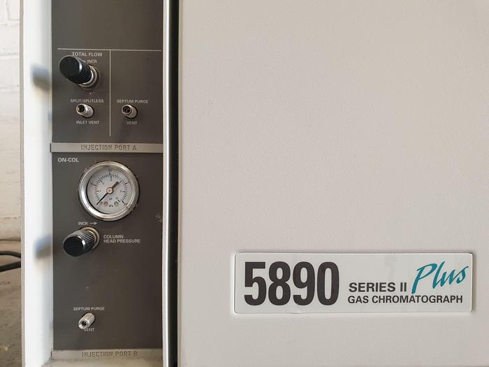 Used HP 5890 Series II Plus Gas Chromatography