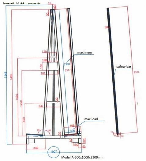 GMI - Transport Rack A-300xW - S-FRA-367
