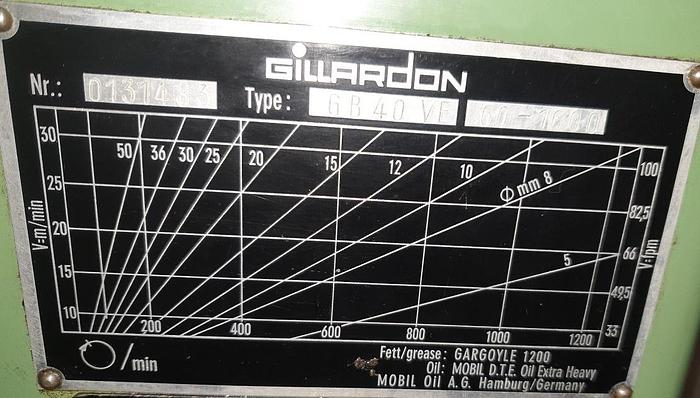 Gebraucht Säulenbohrmaschine Gillardon GB 40 VE