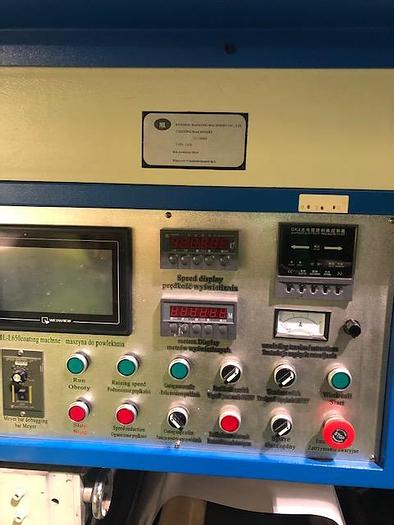 Used 2014 Annex coating machine for paper ,PET and aluminum foil