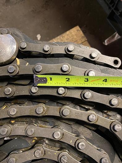 Used Donghua Hinged Heavy Duty Roller Chain Conveyor