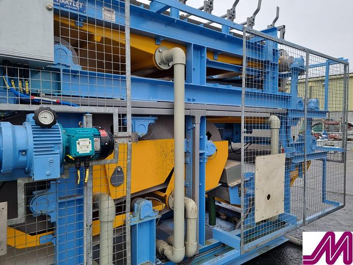 Used 1998 Simon Hartley Klampress Sludge Thickening & Dewatering Belt Press Size 1