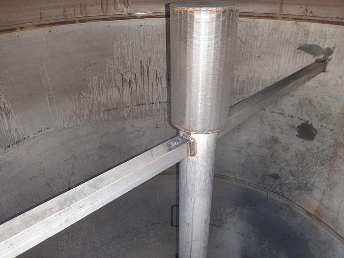 Used Tank, 2,300 Gallon, 304 S/st, 20 PSI, DT/DB, Morfab #S744376