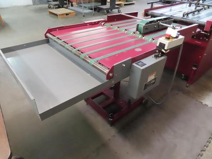 Used Dick Moll Marathon Regal Pocket Folder/Gluer with Versa Fold, 2012