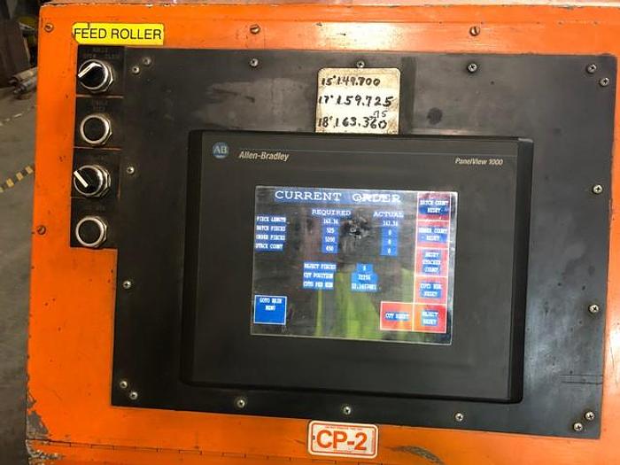 Used 2009 Herr-Voss VMLB 52/1.156 - 17/7 4hi LH - Precision Cut-to-Length Line