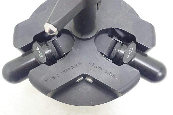 Used Beckman Coulter SW 25.1 25,000 RPM Swinging Bucket Rotor with (3) 113.9 Buckets