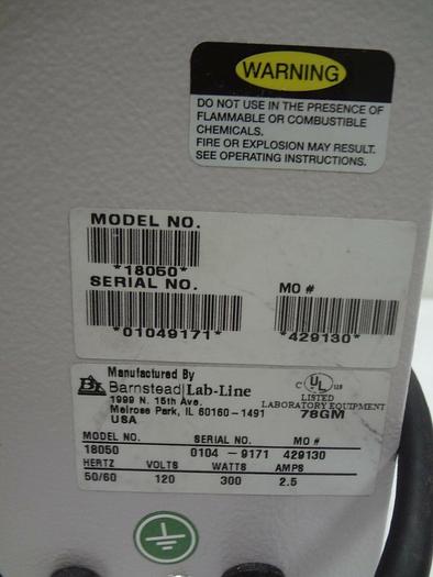 Used Lab-Line Aquabath 18050 **No Lid**