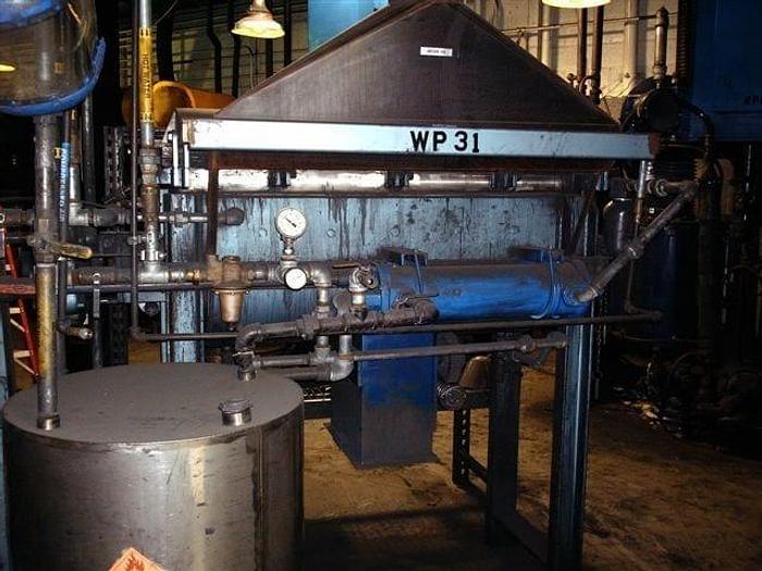 Used 8 CU. FT. PAUL O. ABBE RIBBON BLENDER/VACUUM DRYER – S/S – JACKETED (#5528)