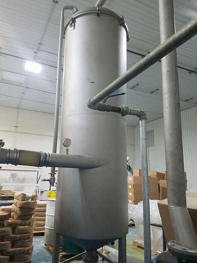 Used Filter, Rotary, Vac, 8' x 10', S/st, Precoat, MecKey Eng. #A743087