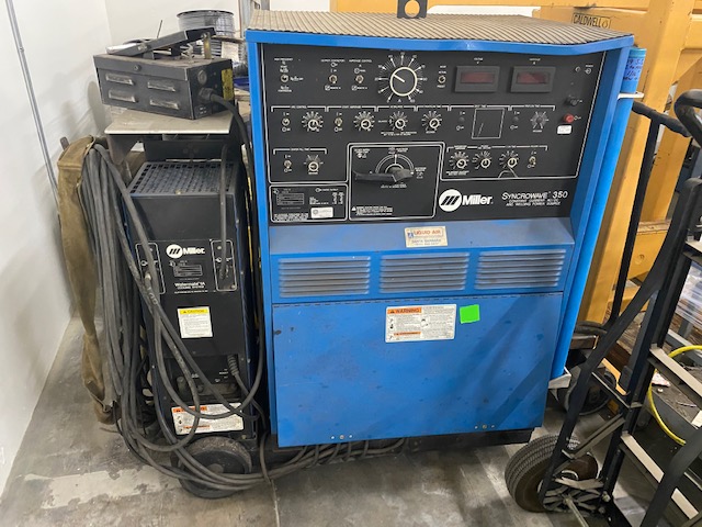 Used MIller Synchrowave 350 Tig Welder #5893