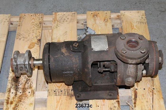 Used Ingersoll Rand AD Pump, 1.5x1.5, 4-Vane 5.46" Impeller, Stainless Steel Impeller #23673