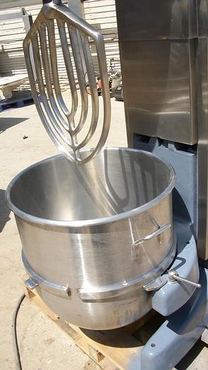Used Mixer, Hobart, 140 Quart, S/st, 5 HP, Dough, Beater Arm, #S741703