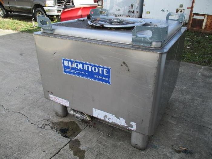 Used Hoover Materials Handling Liquitote(R) Stainless Steel IBC; 300G