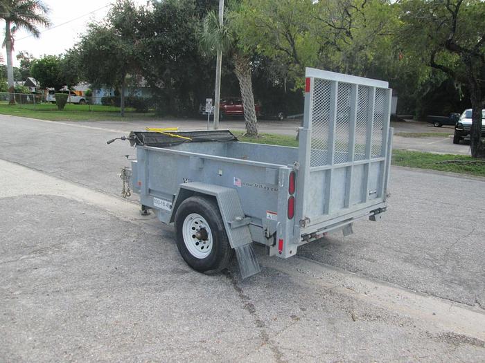 Used 2018 Felling 8' Galvanized Dump Trailer