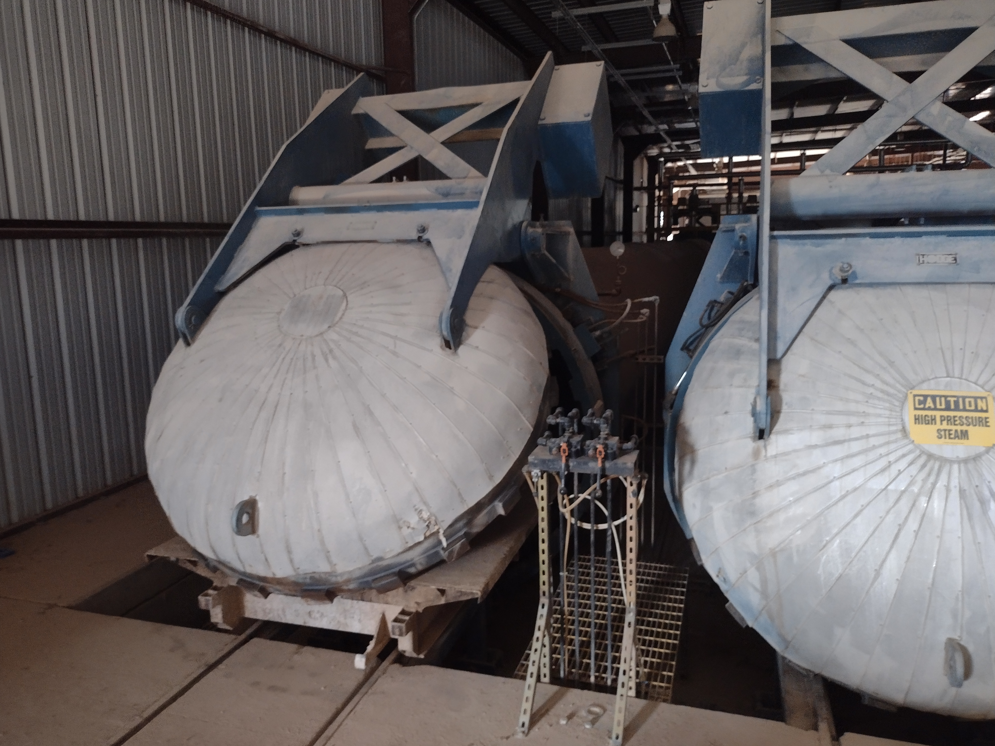 Used Hodge Autoclaves 82" I.D x 100' 200' 300' or 400' Long Excellent Condition