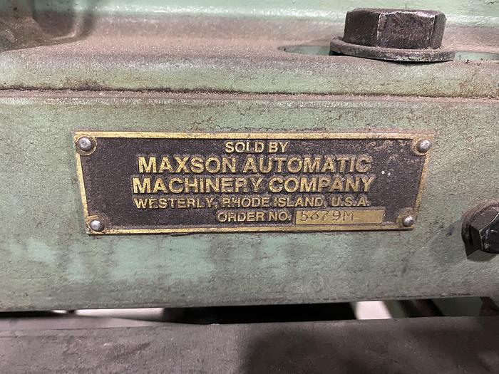 Used 50" MAXSON MSE SINGLE ROTARY KNIFE SHEETER  1994 - PENDING SALE