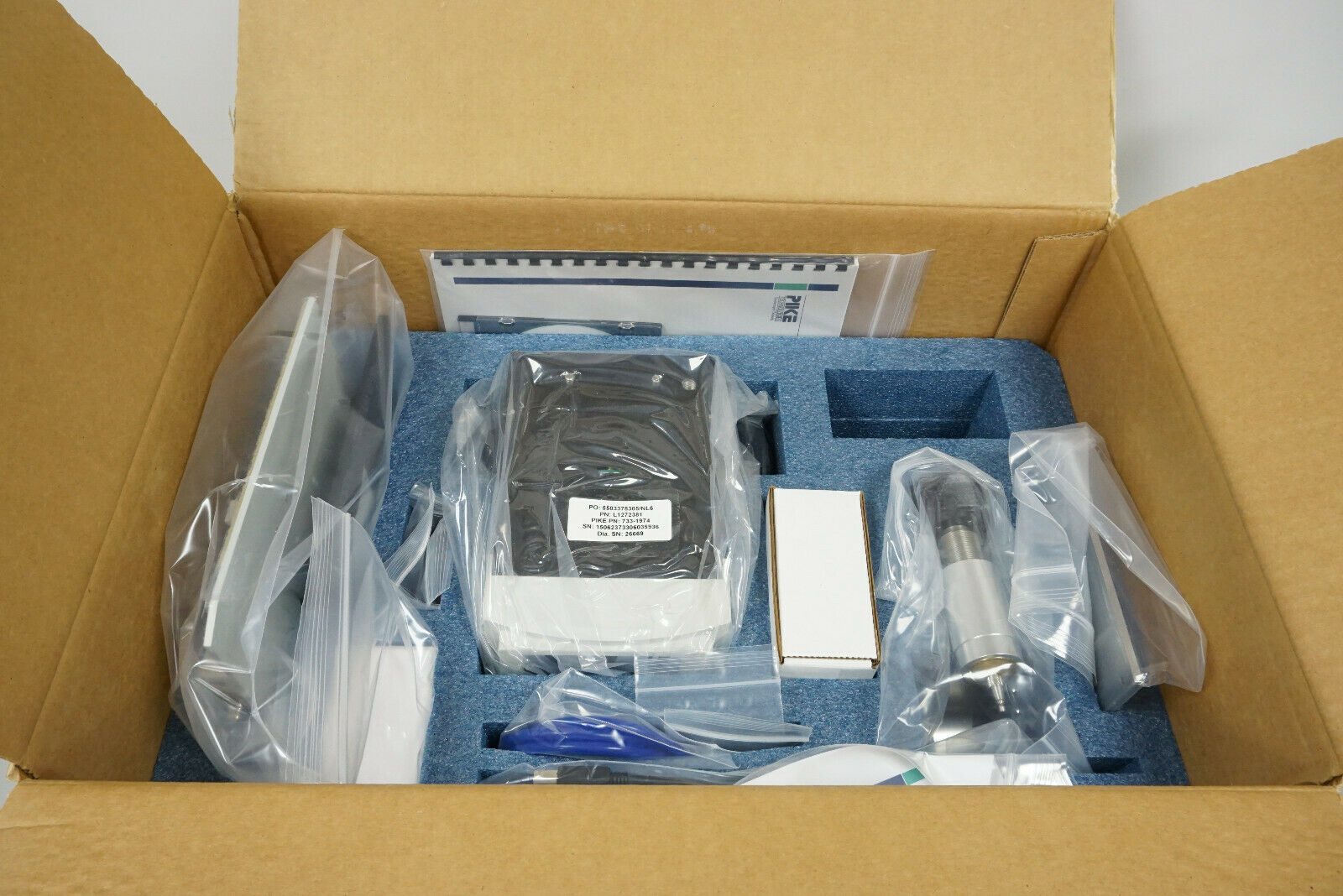 Pike GladiATR Vision Diamond ATR Sample View Video/PC Connection Perkin Elmer