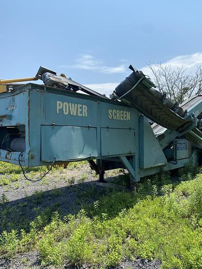Used 2008 Powerscreen 3 product machine